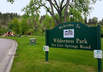 Next to wilderness park